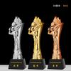 Troféu de resina de metal cristal medalha personalizada sistema de competição de badminton campeão de jogos de eventos esportivos