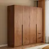 Guarda-roupa para uso doméstico no quarto, novo modelo popular de 2025, adequado para apartamentos pequenos e imóveis alugados, venda direta da fábrica, armário de armazenamento simples