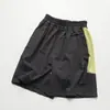 Pantalones Cortos Delgados de Secado Rápido para Niños Combinación de Colores Niños Nylon Deportivos Pantalones de Tres Partes Elásticos Niños Grandes Ropa de Verano para Niños
