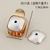 Base de Horquilla Songjin Accesorios de Nuevo Estilo Chino Tela Bordada Teñida de Azul Horquilla de Pico de Pato en Blanco para Manualidades