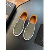Zapatos Populares para Hombre Transfronterizos 2024 Nuevos Transpirables Cosidos a Mano de Marca Elegante Slip-On Versátiles Zapatos Casuales para Hombre
