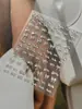 Yitu Prata Quente Adesivos de Unha com Laços Pequenos Menina Fragrância Moda Exquisite Popular Popular Ant Desenho Adesivos Decorativos