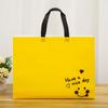 Bolsa de Tela No Tejida Linda de Dibujos Animados en stock Centro Comercial Tienda de Ropa Tienda de Ropa para Niños Bolsa No Tejida Más Logotipo Regalos de Compras