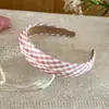 Faixa de Cabeça com Coroa Alta para Mulheres, Novo Estilo com Toque de Luxo, Faixa de Cabelo Larga Versátil para Sair, Acessório de Cabelo para Lavar o Rosto