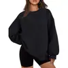Sudaderas Sueltas Deportivas de Cuello Redondo para Hombre y Mujer, Sudaderas, Sudaderas sin Capucha, Tops Casuales de Manga Larga de Comercio Exterior para Primavera, Otoño e Invierno