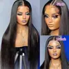 Peruca Amazon Transfronteiriça Front Lace Repartição no Meio Cabelo Longo Liso Moda Natural Realista Fibra Química Touca
