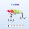 Señuelo Vib Micro Jigging para Lubina y Perca, Set de Señuelos para Lanzamiento Largo en Agua Dulce, Señuelo Metálico Cascabel