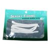 Hilo para señuelo de pesca gusano de fideo de seda gusano blando hundimiento lento grupo de pesca en estanques negros pesca inversa lombriz de tierra gusano blando perca pez mandarín señuelo artificial