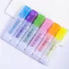 Caneta Fluorescente com Ponta Grossa, Grande Capacidade, Alto Valor Estético, Caneta Marcadora Colorida para Estudantes, Caneta Colorida Doce para Diário