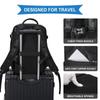 En stock Amazon mochila impermeable para viaje bolsa de equipaje USB traje de aseo de viaje moda al por mayor
