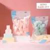 Esponja Grande Hidrofílica LMLTOP para Aplicación de Maquillaje, Redonda y con Forma de Diamante, para Maquilladores Profesionales, Empaquetada en una Bolsa