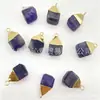 Pingente de Cristal Colorido Natural Constelação Doze Signos Acessórios para Colar DIY Pequeno Presente