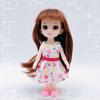 Ropa de Muñeca Bjd 16- 17cm Falda Ropa de Bebé Ob11 de 6 Pulgadas 6 Puntos Ropa de Bebé Kelly Accesorios Ropa de Sirena