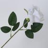 Flor artificial de rosa Día de San Valentín plástico ramo falso muebles para el hogar transfronterizo mesa fiesta arreglo floral decoración de rama única