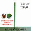 20 Postes de Soporte para Plantas, Pilares para Flores, Postes Fijos para Árbol del Dinero, Cubierta Protectora de Alambre de Atar Gratuita, Postes Sólidos de Alambre de Hierro