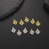 Colgante de Acero Inoxidable de Cartas de Póker Para Hacer Joyería Dados Fichas Colgante DIY Collar Pendientes Pulsera Regalo