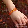 Joyería de moda europea y americana al por mayor joyería de cuero fábrica directa de pulseras de cuero pulsera de piel de vaca pulsera tejida
