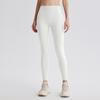 Pantalones de Fitness de Tejido Cepillado de Cintura Alta Levanta Glúteos con Sensación de Segunda Piel, Elásticos Ajustados para Deporte Control de Abdomen Yoga Pantalones Tiburón para Uso en Exteriores