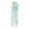 Linterna decorativa de sirena color portátil DIY linterna de papel de medusa jardín de infantes color de dibujos animados linterna hecha a mano
