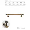 Novo Estilo Chinês Bronze Francês Liga de Zinco Guarda-Roupa Armário Gaveta Armário Mesa de Cabeceira Porta de Armário Pequena Alça