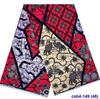 Stock Listo Tela de Cera Estampada Moda Africana de Algodón, Tela para Pantalones Estampada y Teñida, Tela Floral de Moda Producción a Gran Escala