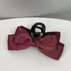 Presilha de Cabelo Borboleta Estilo Veado Branco para Mulheres 2024 Novo Tamanho Grande Adequada para Cabelos Grossos Presilha de Tubarão Laço Acessório de Cabelo