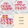 Elástico de Borracha Desenho Animado para Bebê Kidsren's Thumb Hair Band Anel de Toalha Melody para Meninas Elástico de Cabelo de Alta Elasticidade Acessórios de Cabelo