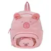Linda Fea Linda Dibujo Animado Capibara Mochila Pequeña Kapibala Mini Mochila Estudiante Placa de Barra Transparente Bolsa para Dolor