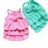 Vestido de princesa para perro, novedad de verano, fino, de peluche, Bixiong, ropa para perro pequeño, suministros, vestido de caramelo, ropa para gato