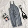 Calça Jeans de Tiras Feminina Primavera e Verão 2025 Nova Solta Cropped Estilo Coreano Slim Look Rasgada Perna Larga