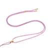 Cordón simple para colgante de jade, tejido a mano con un nudo de la paz, cordón de collar ajustable, cordón delgado para colgantes de ámbar