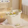 Bañera para Niños, Cubo de Baño para Bebé, Tina de Baño para Bebés de Grosor Ultra, Bañera Sentado Engrosada, Tina de Baño para Niños