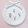 Entre no Tendência Fofo Pochacco Resina Desenho Animado Acessórios para Unhas Grampo de Cabelo Joias DIY Atacado