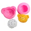 Molde de silicona para bolsa de piña de oso de bola de arroz de simulación, molde de silicona para vela DIY, decoración de yeso, molde para hornear chocolate