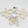 Cabeça de Flor de Orquídea Carter Simulada DIY Corsage de Noiva Flor de Pulso Adorno de Cabeça Caixa de Presente de Casamento Arte Floral Decorativa Feita à Mão