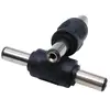 Adaptador de Corriente CC Conector Macho a Macho CC Enchufe Macho a Macho Adaptador CC 5.5*2.1mm Boca de Campana