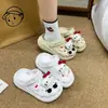 Novos Óculos de Desenho Animado Gato Kt Peludo Acessórios para Sapatos Fivela Decorativa 3D Acessórios Fivela de Sapato Fofa Ins
