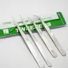 Pinças de Aço Inoxidável Vetus de Aço Inoxidável Antiestáticas ESD de Grau Industrial Conjunto de Ferramentas de Desmontagem para Celular de Reparo St