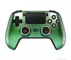Controle de Jogo Bluetooth Sem Fio para Console PS5 com Joysticks Hall Duplos, Iluminação RGB, Programação de Macro, Microfone