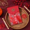 Ceremonia de cumpleaños 2024 sentido bolsa roja año de edad regalo creativo sello 10 años de edad 18 examen chino millón yuan tela bordado