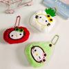 Nuevo Colgante de Peluche de Dibujos Animados DIY Broche Llavero Colgante Bolso de Niña Muñeca Tienda Boutique Mayorista