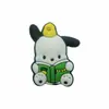 Pochacco Pacha Perro Charms para Zapatos Lindos Dibujos Animados Zuecos Hebilla de Zapato Accesorios Pvc Caucho Suave Decoraciones para Zapatos