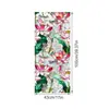 Xcbl151-160 Adesivo Eletrostático Colorido Arco-Íris para Vidro Pvc Colorido Dupla Face Planta e Flor Removível Adesivo para Janela
