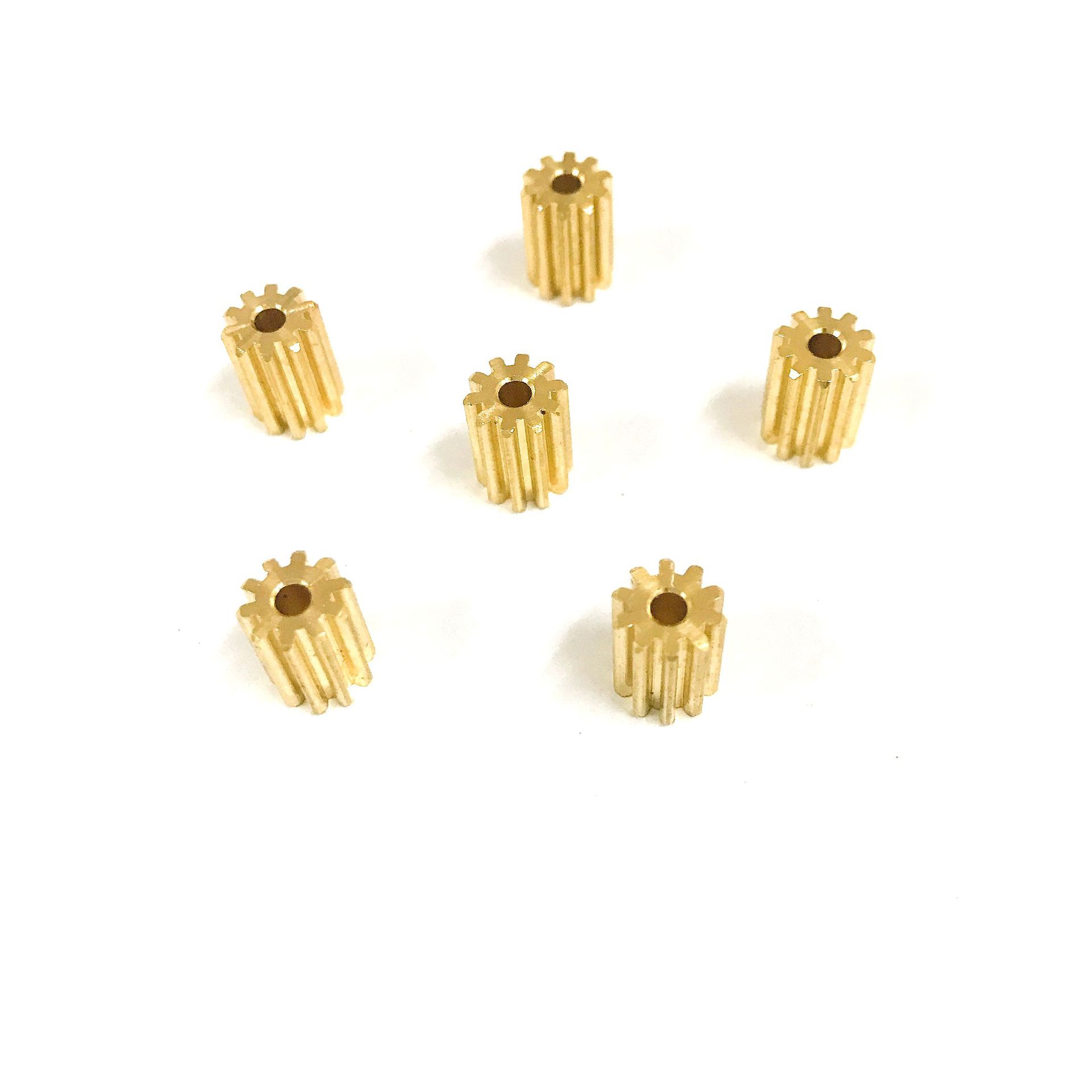 铜齿轮0.7-Z9-D7.7-H12-13