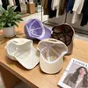Gorra Ligera de Secado Rápido con Letras, Gorra de Béisbol, Nuevo Estilo de Verano, Protección Solar, Visera, Gorra de Pico de Color Sólido para Mujer para Exteriores en Verano