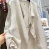 Chaleco chaqueta sin mangas de primavera y verano, nuevo chaleco fino de moda único y hermoso para el verano