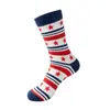Calcetines Rayados con Estrellas Estilo Nuevo Transfronterizos Personalizados Bandera Americana Calcetines de Bandera Aliexpress Amazon