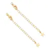 Corrente de Cauda 14K Gold-filled que Preserva a Cor Corrente de Extensão Corrente DIY Pulseira Feita à Mão Colar Acessórios de Joias Materiais Fábrica Direta