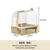 Baño Xuanfeng Peonía Jaula para Pájaros Externo Bañera para Loros Transfronterizo Suministros para Loros Bañera Multifuncional para Pájaros