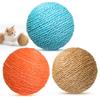 Juguetes para Mascotas, Juguetes para Gatos, Bolas de Sisal, Juguetes con Sonido para Masticar Dientes de Gato, Bolas Rascadoras para Gatos, Juguetes para Provocar Gatos, Venta al por Mayor, Suministro Transfronterizo